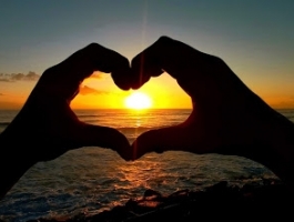 punakaiki beach sunset